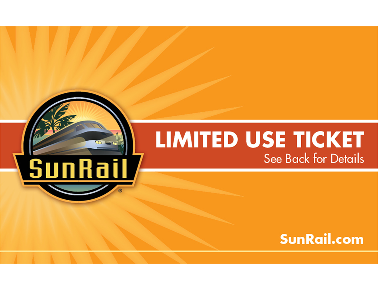 SunRail Limited Use Ticket (LUM)