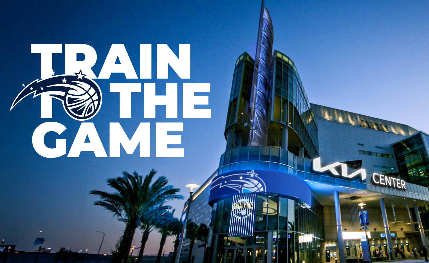 Train to the Game - Show Your Orlando Magic Ticket for a FREE SunRail Ride on Game Nights.