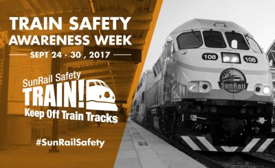 Train Safety Awareness week Sept 24 - 30