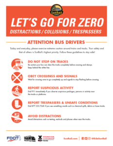 Lets go For Zero Bus Driver Flyer