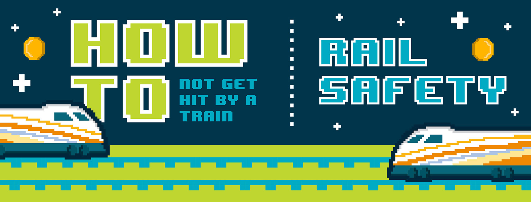 How to not get hit by a train
