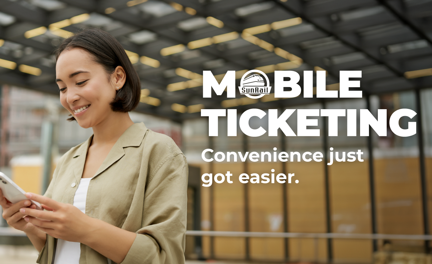 Mobile Ticketing - Convenience just got easier.