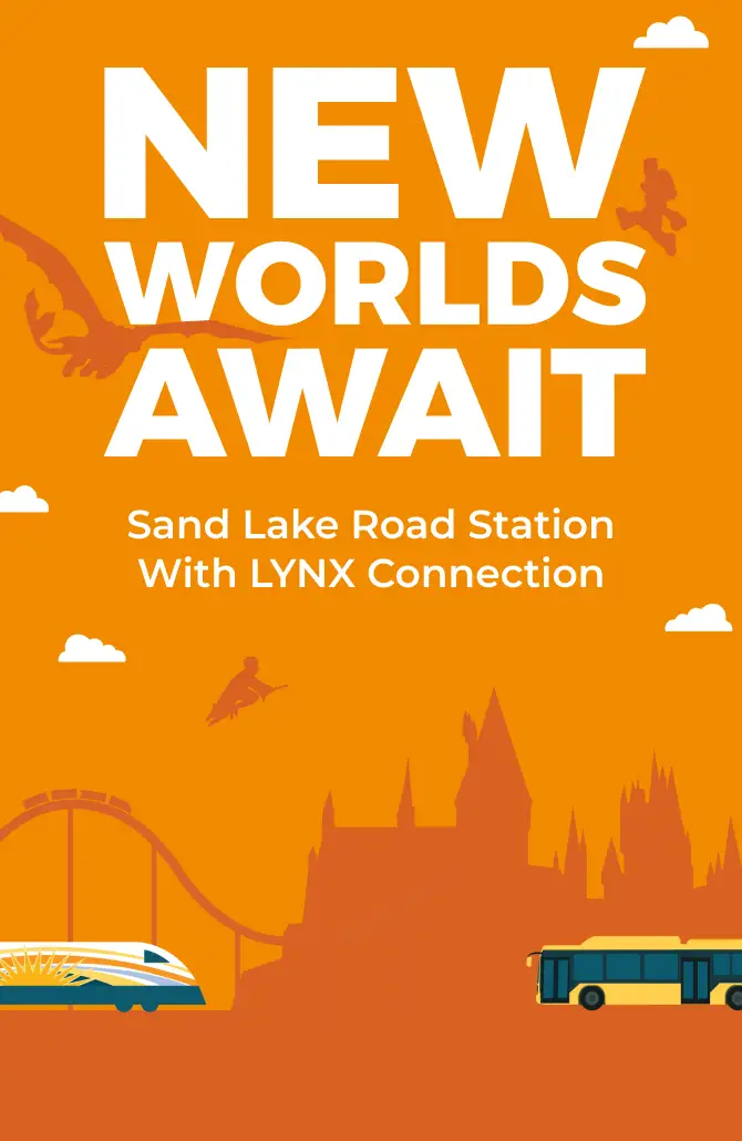 New Worlds Await! Sand Lake Road With LYNX Connection.