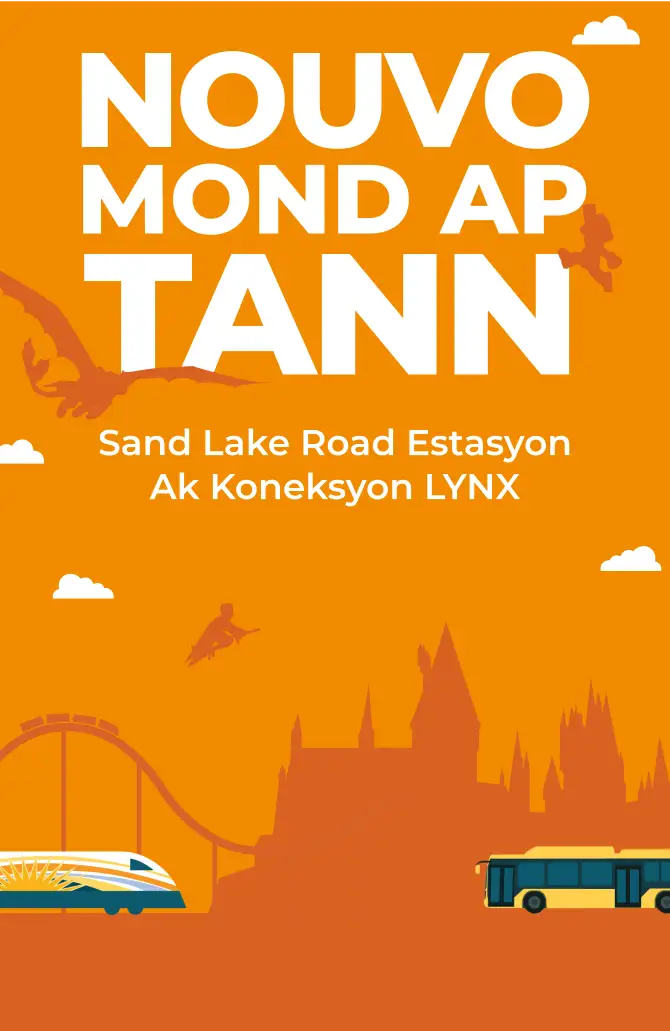 New Worlds Await! Sand Lake Road With LYNX Connection.