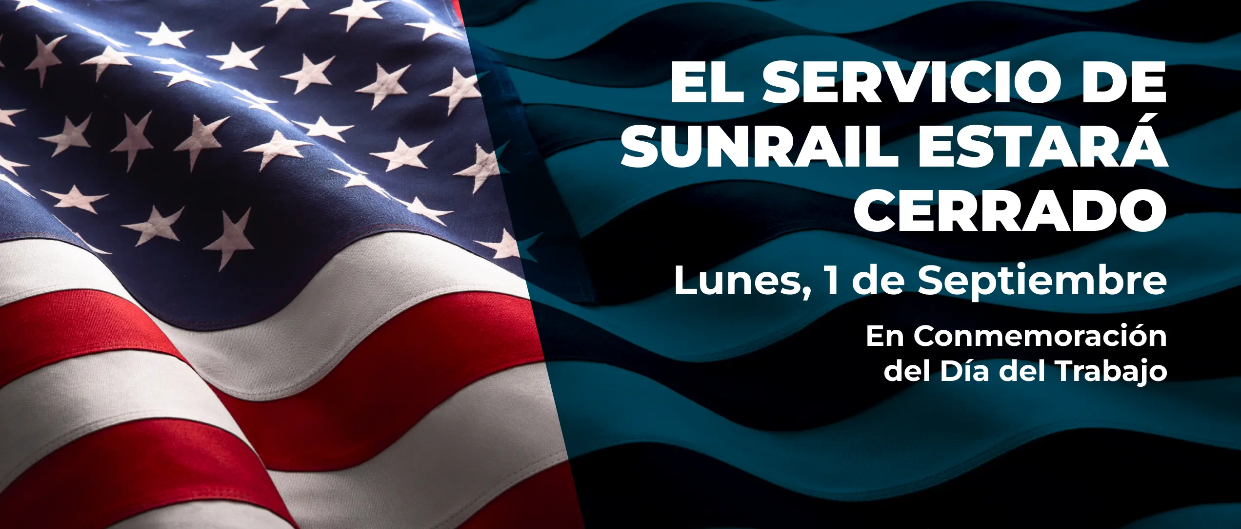 SunRail Service Will Be Closed Monday, September 1 In Observance of Labor Day