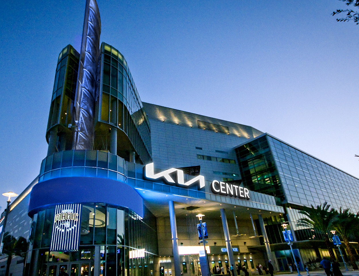 KIA Center at Night